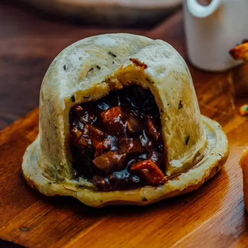 Mixed Game Suet Pudding