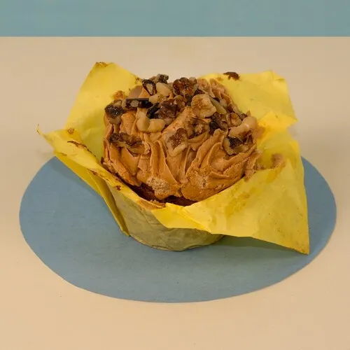 Coffee and Walnut Muffin