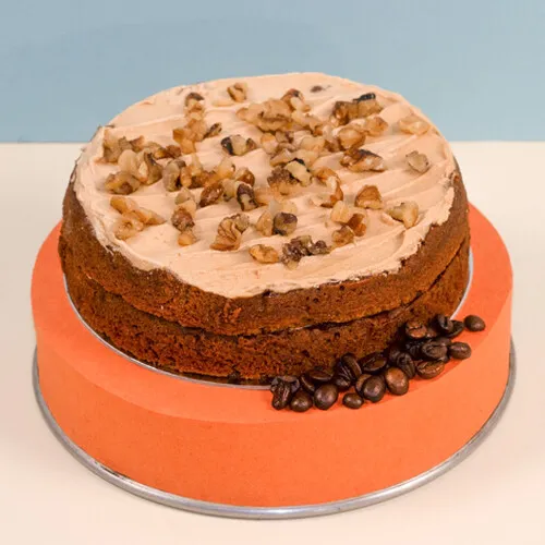 Coffee & Walnut Cake